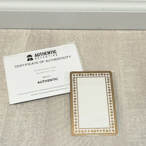 Tiffany & Co. Playing Card, King of Spades, Authentic - Picture 1 of 4